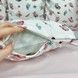 Бортики подушки 12 шт со съемными наволочками Oh My Kids "Бабочки" фланель