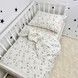 Постільна білизна в дитяче ліжечко 120х60 см Oh My Kids &laquo;Milk Bottles&raquo;