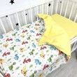 Пододеяльник детский 90х120 см Oh My Kids "Динозаврики"