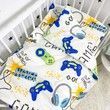 Пододеяльник детский 120х90 см Oh My Kids "Games" для мальчика
