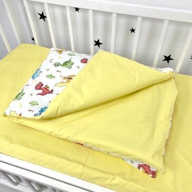 Підковдра дитяча 90х120 см Oh My Kids "Динозаврики"