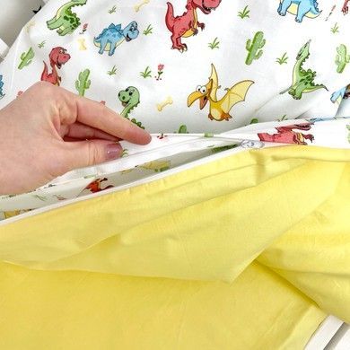 Підковдра дитяча 90х120 см Oh My Kids "Динозаврики"