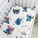 Детская простыня на резинке в кровать 120х60 см Oh My Kids "Стич"