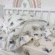 Муслінова наволочка з рюшами 40х60 см Oh My Kids "Dragonfly" блакитний