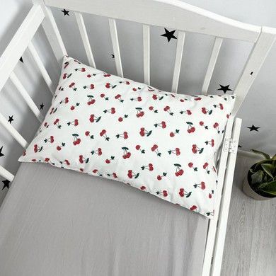 Детская наволочка 40х60 см на молнии Oh My Kids "Cherry"