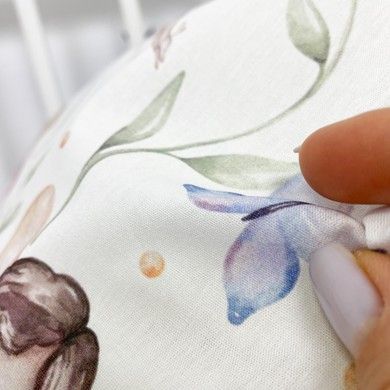 Постільна білизна в ліжечко 120х60 см для дівчинки Oh My Kids "Феєчки"