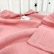 Муслиновый плед 120х90 см в коляску или кроватку Oh My Kids "Коралловый"