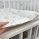 Матрац на пеленальный стол с водонепроницаемыми пеленками Oh My Kids "Веточки"