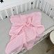 Набор фланелевых пеленок 2 шт 100х80 см Oh My Kids "Розовые сердечки"