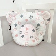 Позиціонер для новонароджених Oh My Kids &laquo;Stars&raquo; пудра