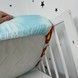 Детская простыня на резинке 120х60 см Oh My Kids "Супермен" ранфорс