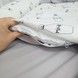Натуральний кокон з кокосовим матрацом 6 см Oh My Kids "Milk bottle"