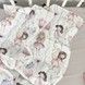 Комплект пеленок для девочки 4 шт Oh My Kids "Fairies" пудровый