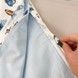 Пододеяльник детский натуральный 105х140 см Oh My Kids "Ретро машинки" голубой