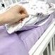 Дитяча сатинова постільна білизна Oh My Kids "Bunnies" сатин
