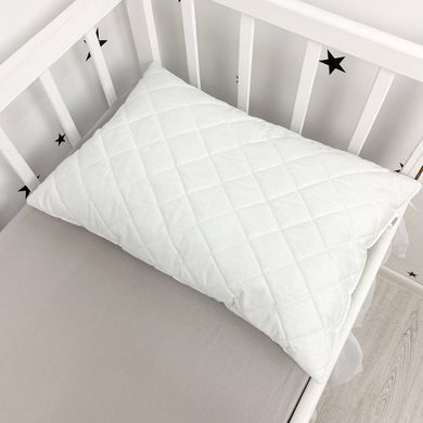 Подушка дитяча 1-3 роки 40х60 см ЄВРО біла