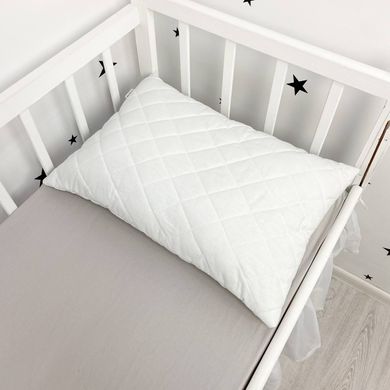 Подушка дитяча 1-3 роки 40х60 см ЄВРО біла