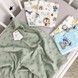 Летний набор для новорожденного: муслиновый плед+пеленки Oh My Kids "Animal Life"