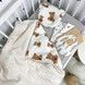 Подарочный комплект для новорожденного "Мишки" бежевый