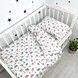 Теплый фланелевый детское пододеяльник 120х90 см Oh My Kids &laquo;Butterflies&raquo; розовый
