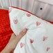 Всесезонний дитячий плед для дівчинки Oh My Kids &laquo;Червоні сердечки&raquo;