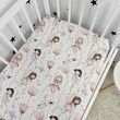 Детская простыня для девочки в кроватку 120х60 см Oh My Kids "Феечки"