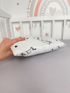 Подушка в коляску Oh My Kids milk bottle
