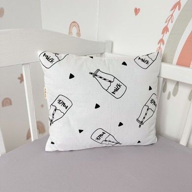 Подушка в коляску Oh My Kids milk bottle