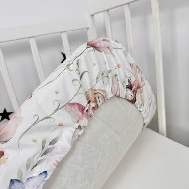 Детская простыня для девочки в кроватку 120х60 см Oh My Kids "Феечки"