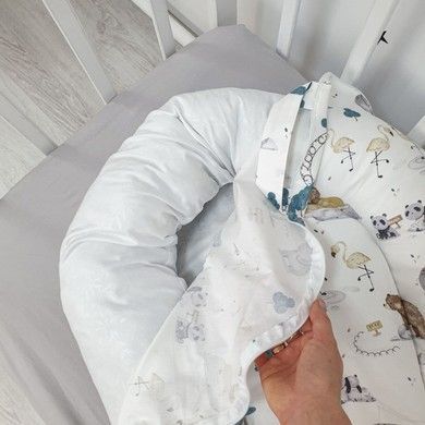 Кокон для новорожденного Soft OMK "Zoo"