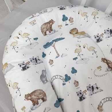 Кокон для новорожденного Soft OMK "Zoo"