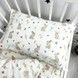 Тепла фланелева дитяча постільна білизна Oh My Kids "Зайчики"