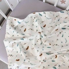 Непромокаюча пелюшка 50х70 см Oh My Kids "Leafs"