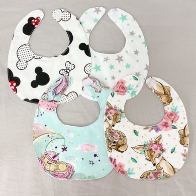 Комплект непромокаемых слюнявчиков Oh My Kids Animals