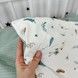 Натуральный всесезонный конверт-плед на выписку Oh My Kids "Листочки"