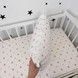 Фланелевое постельное белье для девочки в кровать 120х60 см Oh My Kids &laquo;Розовые сердечки&raquo;