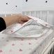 Фланелевое постельное белье для девочки в кровать 120х60 см Oh My Kids &laquo;Розовые сердечки&raquo;