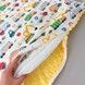 Плед-ковдра зі зйомним утеплювачем для хлопчика 100х80 см Oh My Kids &laquo;Будівельні машинки різнокольорові&raquo; жовтий