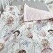 Дитячий літній плед для дівчинки Oh My Kids "Феєчки" рожевий
