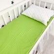 Дитяче простирадло на резинці 120х60х10 см Oh My Kids Колір зелена трава