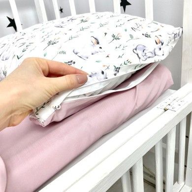 Дитяча постільна білизна Oh My Kids &laquo;Зайчики&raquo;