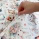 Дитяча постільна білизна для дівчинки з підковдрою 140х110 см Oh My Kids &laquo;Лисички Зайчики&raquo;
