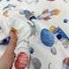 Детский пододеяльник сатин 120х90 см Oh My Kids "Космос" 100% хлопок