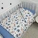 Детский пододеяльник сатин 120х90 см Oh My Kids "Космос" 100% хлопок