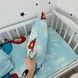 Детская наволочка 40х60 см Oh My Kids &laquo;Супремен&raquo; ранфорс голубой