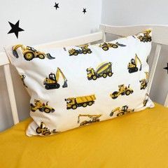 Наволочка 40х60 см Oh My Kids "Будівельна техніка"
