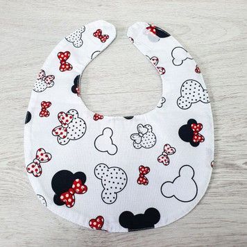 Непромокаемый слюнявчик Oh My Kids Микки