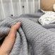 Дитяча підковдра 120х90 см Oh My Kids "Cute Rabbits" сіре піке
