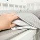 Кокон для новонародженого Soft OMK &laquo;Light Grey&raquo; + непромокаючий чохол на матрас