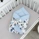 Конверт для хлопчика сезон осінь-зима-весна 100х80 см Oh My Kids "Ретро машинки"